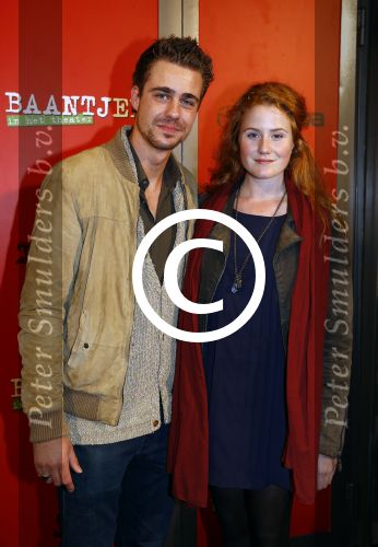 Amsterdam 7 oktober 2013
Premiere Baantjer in het nieuwe de la mar theater. Beau Schneider met vriednin