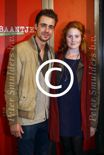 Amsterdam 7 oktober 2013
Premiere Baantjer in het nieuwe de la mar theater. Beau Schneider met vriednin