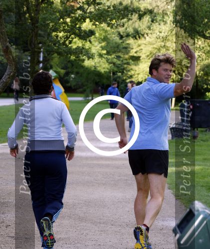 Amsterdam 16 september 2013
Beau v Ereven Dorens en zijn vrouw Selly hard aan het lopen in het vondelpark. Ze trainen voor de dam tot dam loop.
Peter Smulders bv