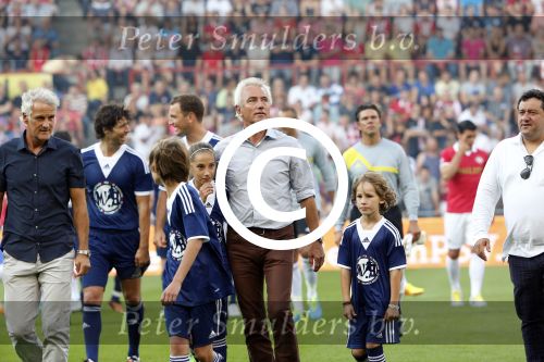 Eindhoven, 19 juli 2013
Afscheidswedstrijd van Mark v Bommel in het psv stadion. 
Bert  v Marwijk
Peter Smulders bv