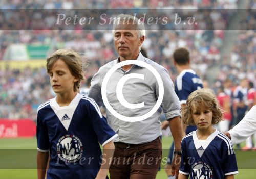 Eindhoven, 19 juli 2013
Afscheidswedstrijd van Mark v Bommel in het psv stadion. 
Bert  v Marwijk
Peter Smulders bv