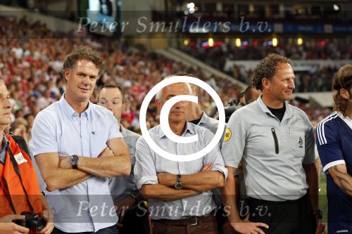 Eindhoven, 19 juli 2013
Afscheidswedstrijd van Mark v Bommel in het psv stadion. 
Bert  v Marwijk
Peter Smulders bv