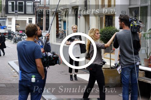 Amsterdam 8 oktober 2013
Opnames hartenstraat onder regie van Sanne Vogel met op de set Marwan Kenzami Benja Bruining Bracha v Doesburgh  Gigi ravelli en ...