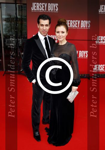 Utrecht 22 september 2013
Premiere Jersey boys in het beatrix theater.
Celine Purcell met Oren Schrijver