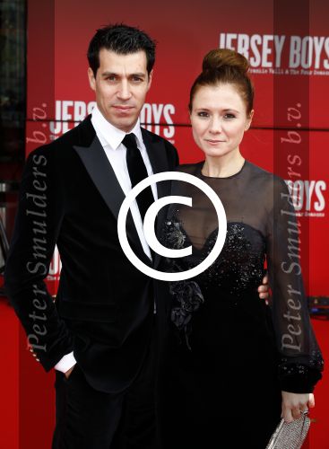 Utrecht 22 september 2013
Premiere Jersey boys in het beatrix theater.
Celine Purcell met Oren Schrijver