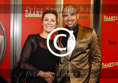 Amsterdam 7 oktober 2013
Premiere Baantjer in het nieuwe de la mar theater. Charlotte Besijn met Peter Post