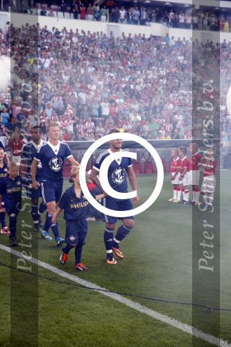 Eindhoven, 19 juli 2013
Afscheidswedstrijd van Mark v Bommel in het psv stadion. 
Dirk Kuyt
Peter Smulders bv