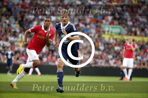 Eindhoven, 19 juli 2013
Afscheidswedstrijd van Mark v Bommel in het psv stadion. 
Dirk Kuyt
Peter Smulders bv