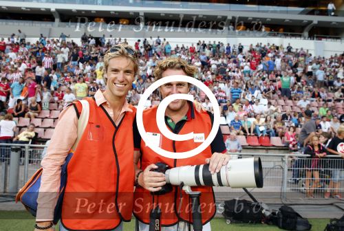 Eindhoven, 19 juli 2013
Afscheidswedstrijd van Mark v Bommel in het psv stadion. 
Edwin Smulders en Junior Smulders
Peter Smulders bv