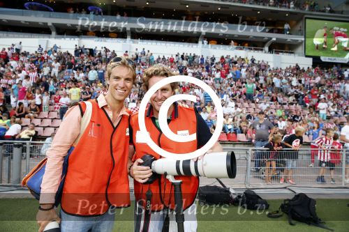 Eindhoven, 19 juli 2013
Afscheidswedstrijd van Mark v Bommel in het psv stadion. 
Edwin Smulders en Junior Smulders
Peter Smulders bv