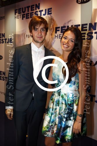 Amsterdam 14 oktober 2013
Premiere Feuten in Tuschinski. Evita Rozenberg met