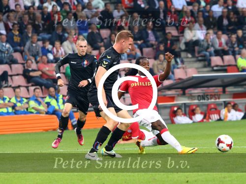 Eindhoven, 25 September 2013 
KNVB beker wedstrijd PSV-Telstar, eindstand 4-1
Florian Jozefzoon
Foto Daan Huizing