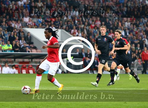 Eindhoven, 25 September 2013 
KNVB beker wedstrijd PSV-Telstar, eindstand 4-1
Florian Jozefzoon
Foto Daan Huizing