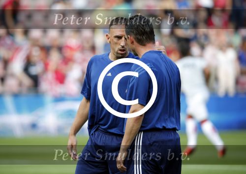 Eindhoven, 19 juli 2013
Afscheidswedstrijd van Mark v Bommel in het psv stadion. 
Franck Ribery
Peter Smulders bv