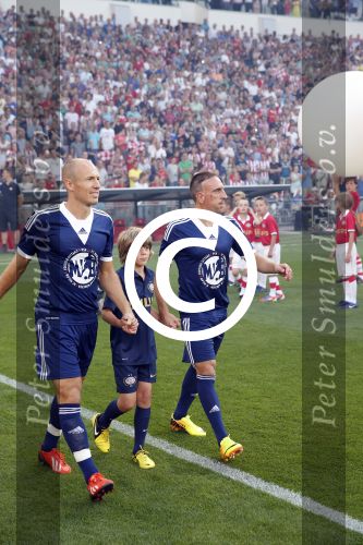 Eindhoven, 19 juli 2013
Afscheidswedstrijd van Mark v Bommel in het psv stadion. 
Franck Ribery
Peter Smulders bv