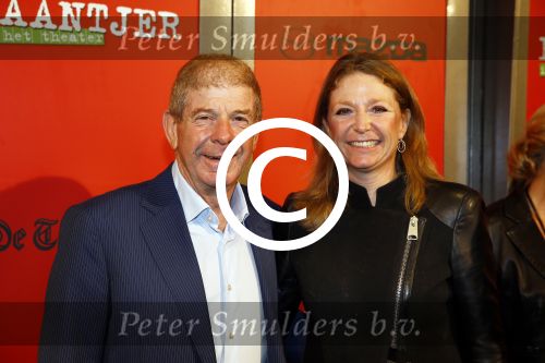 Amsterdam 7 oktober 2013
Premiere Baantjer in het nieuwe de la mar theater. Frits Barend met dochter Kim