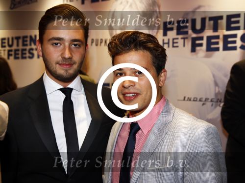 Amsterdam 14 oktober 2013
Premiere Feuten in Tuschinski. Geza Weisz met Nathan Moszkowicz
