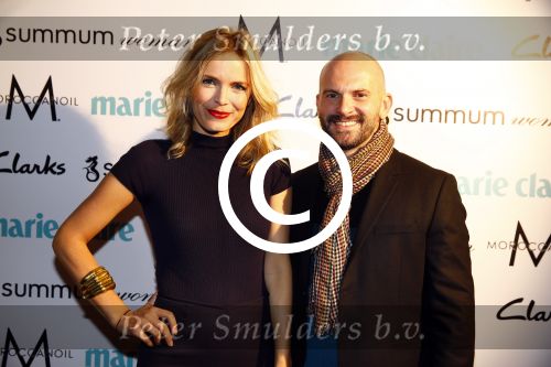 Amsterdam 14 oktober 2013
Jort Kelder en Lauren Verster presenteren de Marie Claire starters award. Hanna Verboom