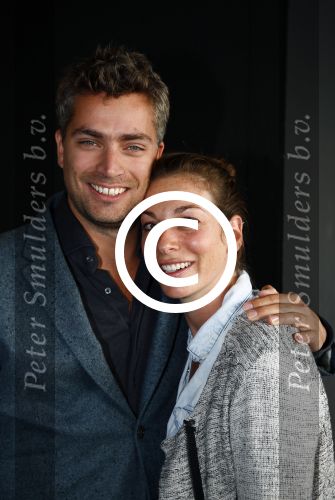 Amsterdam 16 september 2013
10 jarig bestaan van het blad Linda (linda de Mol).
Hidde van Warmerdan met partner