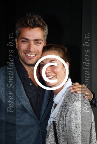 Amsterdam 16 september 2013
10 jarig bestaan van het blad Linda (linda de Mol).
Hidde van Warmerdan met partner