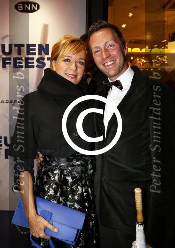 Amsterdam 14 oktober 2013
Premiere Feuten in Tuschinski. inge Ipenburg met een kennis