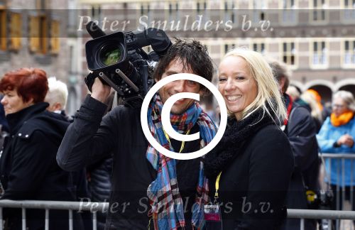 Den Haag 17 september 2013
Prinsjesdag op het binnenhof. cameraman Jaap