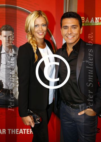 Amsterdam 7 oktober 2013
Premiere Baantjer in het nieuwe de la mar theater. jan en Lisa Smit