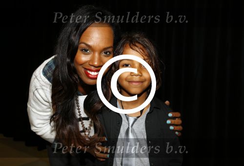 Amsterdam 11 oktober 2013
Premiere Disney live show in de rai. Jasmine Sendar met zoon