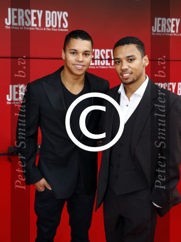 Utrecht 22 september 2013
Premiere Jearsey Boys in het beatrix theater. Jeffrey Wammes met broer
Peter Smulders bv