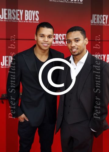 Utrecht 22 september 2013
Premiere Jearsey Boys in het beatrix theater. Jeffrey Wammes met broer
Peter Smulders bv