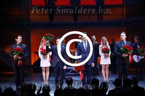 Utrecht 22 september 2013
Premiere Jersey boys in het beatrix theater.
cast Jersey Boy