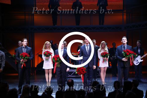 Utrecht 22 september 2013
Premiere Jersey boys in het beatrix theater.
cast Jersey Boy