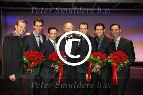 Utrecht 22 september 2013
Premiere Jersey boys in het beatrix theater.
cast Jersey Boy
