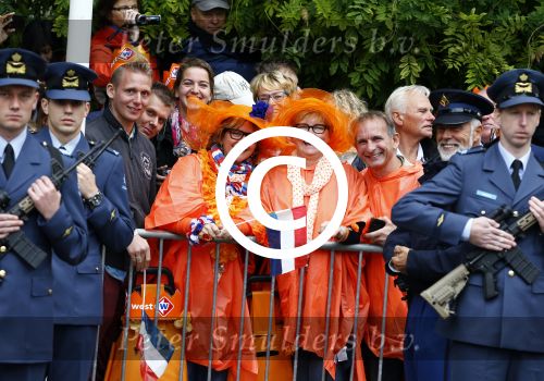 Den Haag 17 september 2013
De eerste keer prinsjesdag met Koning Willem Alexander Koningin Maxima Prinses Laurentien en Prins Constantijn. Johan Vlemmix
