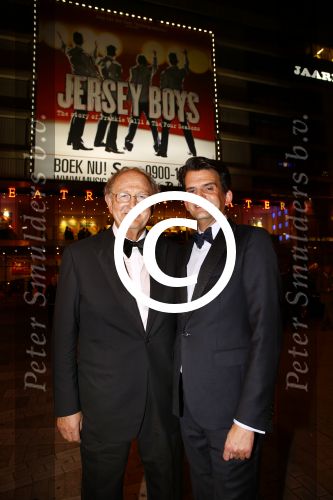 Utrecht 22 september 2013
Premiere Jersey boys in het beatrix theater.
Joop v d Ende en Maurice Wijnen