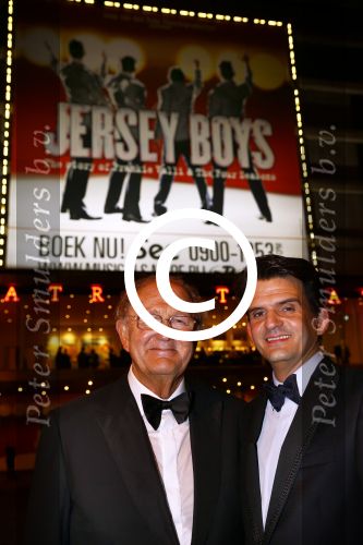 Utrecht 22 september 2013
Premiere Jersey boys in het beatrix theater.
Joop v d Ende en Maurice Wijnen