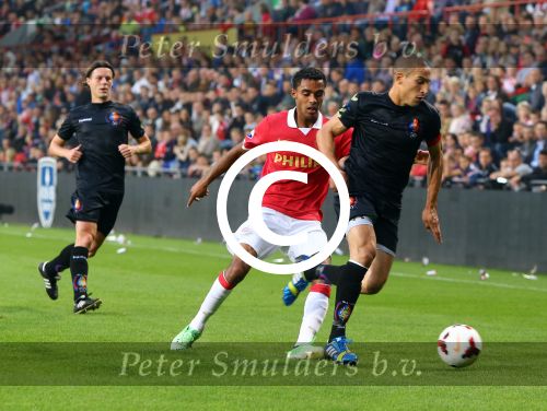 Eindhoven, 25 September 2013 
KNVB beker wedstrijd PSV-Telstar, eindstand 4-1
Jurgen Locadia
Foto Daan Huizing
