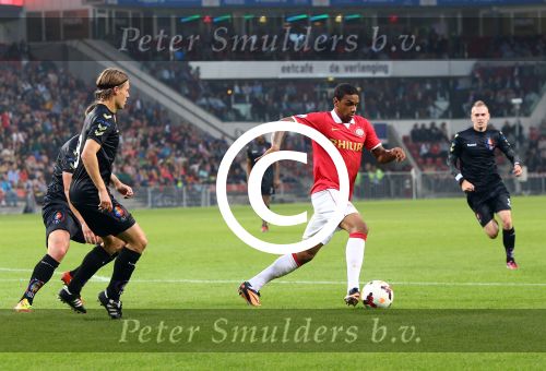 Eindhoven, 25 September 2013 
KNVB beker wedstrijd PSV-Telstar, eindstand 4-1
Jurgen Locadia
Foto Daan Huizing