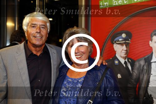Amsterdam 7 oktober 2013
Premiere Baantjer in het nieuwe de la mar theater. Klaas Wilting met vrouw