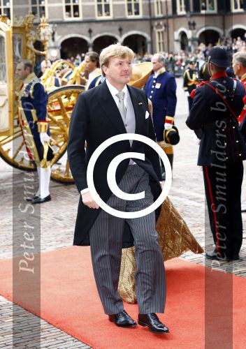 Den Haag 17 september 2013
De eerste keer prinsjesdag met Koning Willem Alexander Koningin Maxima Prinses Laurentien en Prins Constantijn
