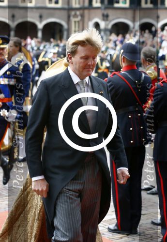 Den Haag 17 september 2013
De eerste keer prinsjesdag met Koning Willem Alexander Koningin Maxima Prinses Laurentien en Prins Constantijn