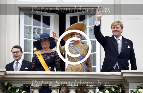 Den Haag 17 september 2013
De eerste keer prinsjesdag met Koning Willem Alexander Koningin Maxima Prinses Laurentien en Prins Constantijn