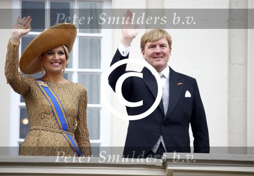 Den Haag 17 september 2013
De eerste keer prinsjesdag met Koning Willem Alexander Koningin Maxima Prinses Laurentien en Prins Constantijn