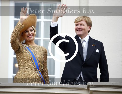 Den Haag 17 september 2013
De eerste keer prinsjesdag met Koning Willem Alexander Koningin Maxima Prinses Laurentien en Prins Constantijn