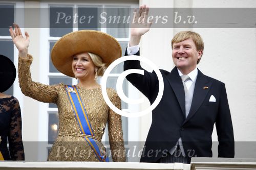 Den Haag 17 september 2013
De eerste keer prinsjesdag met Koning Willem Alexander Koningin Maxima Prinses Laurentien en Prins Constantijn
