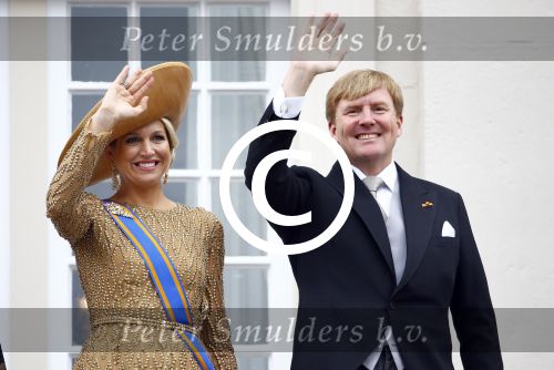 Den Haag 17 september 2013
De eerste keer prinsjesdag met Koning Willem Alexander Koningin Maxima Prinses Laurentien en Prins Constantijn