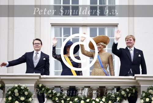 Den Haag 17 september 2013
De eerste keer prinsjesdag met Koning Willem Alexander Koningin Maxima Prinses Laurentien en Prins Constantijn