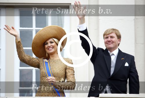 Den Haag 17 september 2013
De eerste keer prinsjesdag met Koning Willem Alexander Koningin Maxima Prinses Laurentien en Prins Constantijn