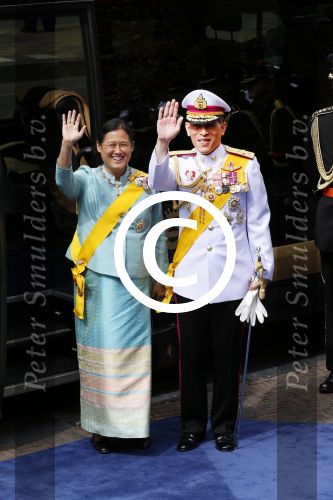 Amsterdam, 30 April 2013
Kroning Koning Willem alexander en koningin Maxima
Kroonprins Maha Vajiralongkorn en prinses Maha Chakri Sirindhorn van Thailand
Foto Peter Smulders BV