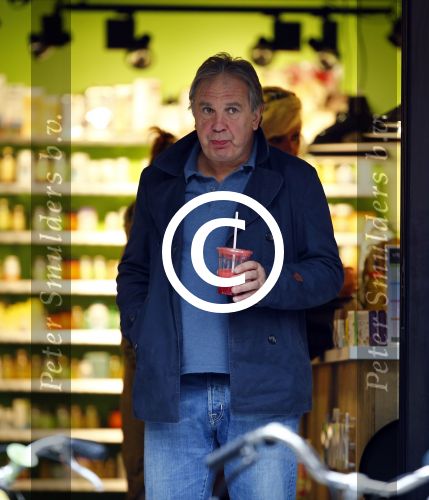 Amsterdam 7 oktober 2013
Maarten Spanjer en zijn vriendin drinken gezond sapje op beethovenstraat.